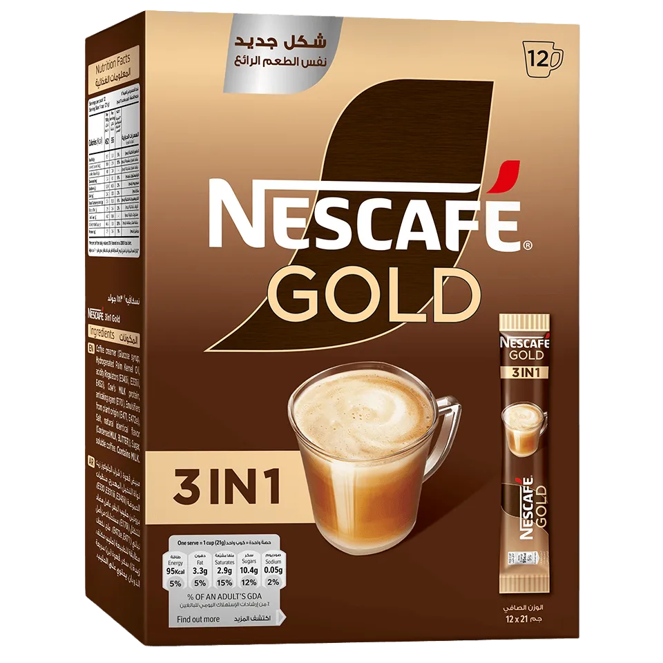 NESCAFÉ® 3in1 Gold Instant Coffee | NESCAFÉ® MENA